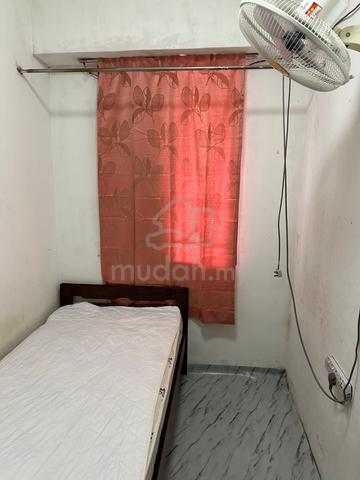 fully furnished small room @ixora apartment jln rusa kl 1
