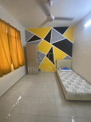[FREE WIFI] Bilik Sewa CANTIK Di Mentari Court LOW DEPO near KTM,LRT 1