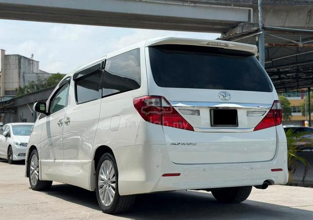 2012 Toyota Alphard 2.4 SC REG-2014 18IN R Monitor - 2