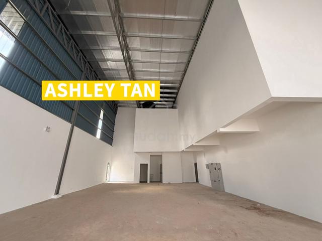 ADJOINING 1.5sty Semi-D Factory Warehouse IKS Bukit Minyak 2ton 400amp 1