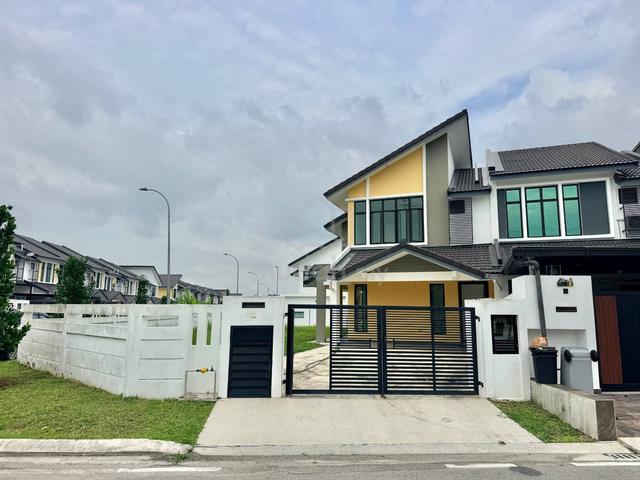 International Lot Double Storey Corner Lot Bandar Tiram For Sale 1