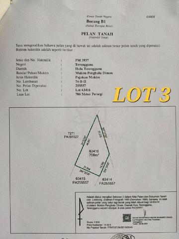 Tanah Lot Hulu Terengganu Murah 4