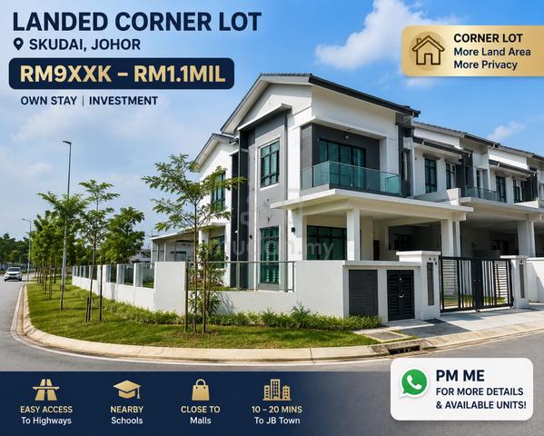 Skudai landed corner 1