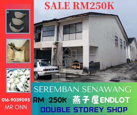 SEREMBAN SENAWANG PERDANA 💯💯DOUBLE STOREY ENDLOT SWALLOW House 1