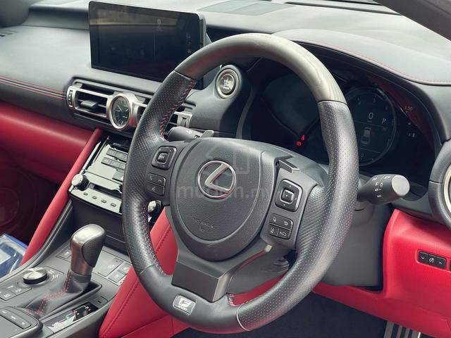 F/SPEC 2021 Lexus IS300 F SPORT MODE BLACK RED INT - 5