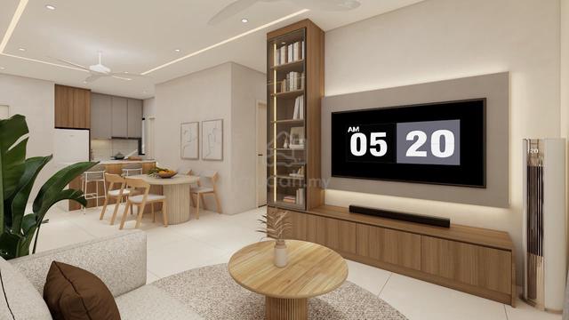 Near MRT&KTM Station|3XXK Can Get 3R2B|Fully Loan|Installment 1.5K 1