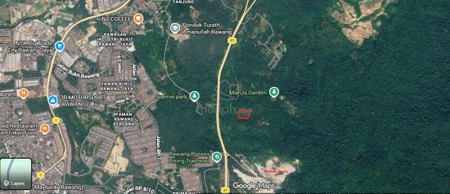 Tanah Pertanian Bukit, Serendah Berhampiran Rawang Bypass Untuk Disewa 1