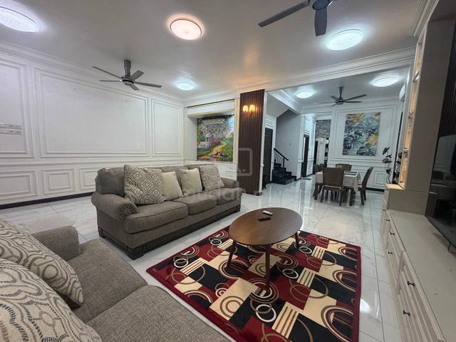 Taman damansara aliff tampoi double storey with furnished for rent 1