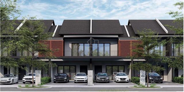 Rumah Teres Dua Tingkat di Lunas 1