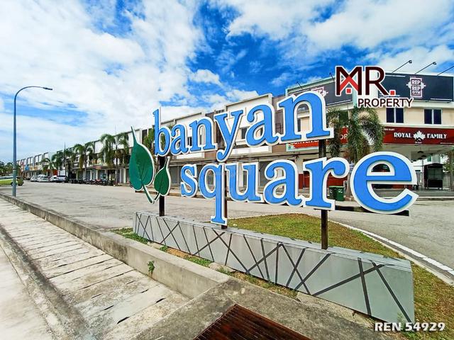 FACING MAIN ROAD @ Double Storey Shop Lot Banyan Square FOR SALE 1