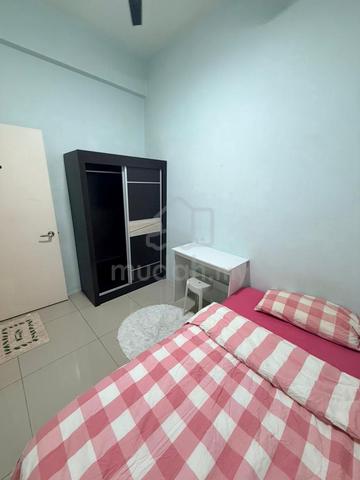 [Female Room For Rent] Mahkota Garden Condo,BDR Mahkota Cheras BMC MRT 1