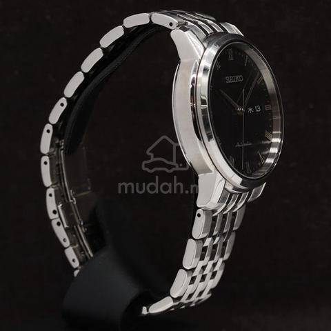 Seiko Automatic Men's Watch Black Dial Day-Date - photo 2 of 4