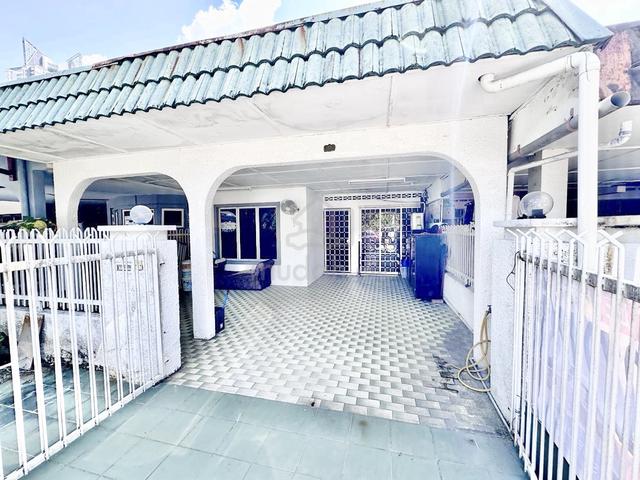 FACING OPEN 1637sqft  Single Storey Jalan Enggang AU Keramat Near LRT 1