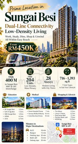 Super Low Density Sg Besi MRT Condo 1