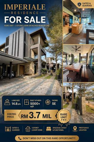 Match Value ❗️Prime Near Vivacity Imperiale Residence For Sale 🏠 1