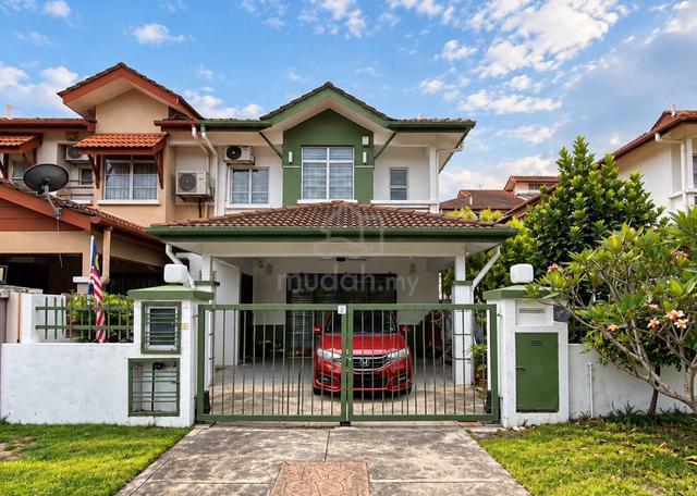 FACING OPEN! END LOT Double Storey Terrace Denai Alam, Sha 1
