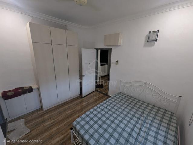 Fully furnished room with attached bathroom near CIQ JB for rent 1