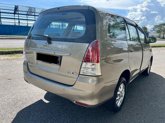 2009 Toyota INNOVA 2.0 E FACELIFT (M)/FULL SERVICE - 2