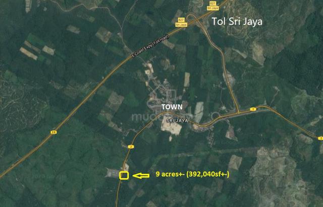 Sri Jaya, 9 acres industrial land for rent, facing main road 2
