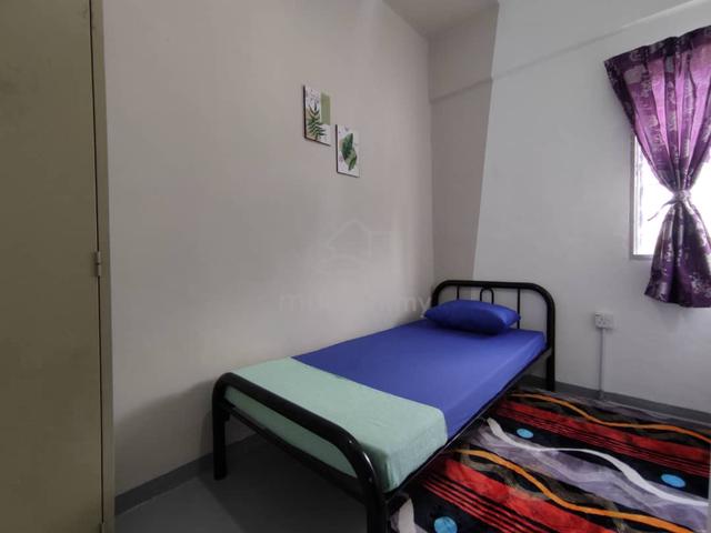[Single Room] [Lelaki] Privacy Room, Fully Furnish 1