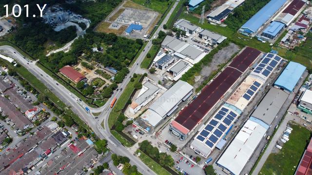 Factory / Warehouse with CCC facing main road Klang Jaya near Botanic 1