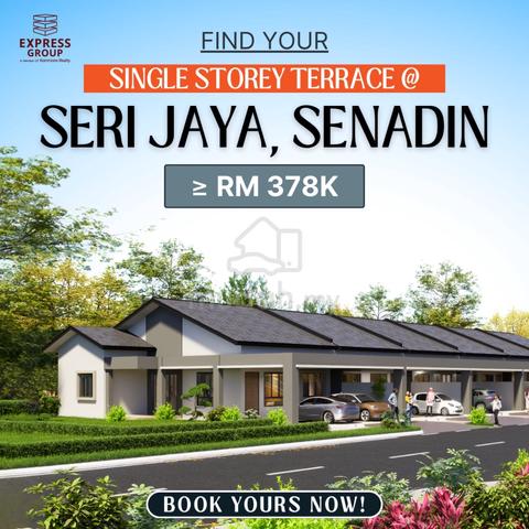 Brand New Single Storey Terrace at Seri Jaya, Senadin 1