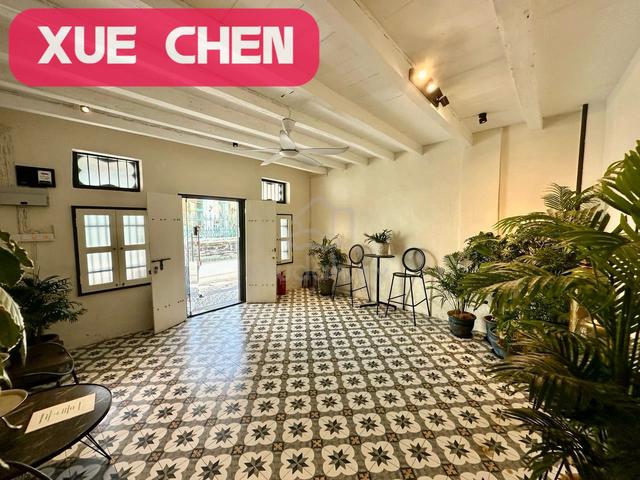 2 STY SHOPHOUSE LORONG STEWART LANE 2210sf AIRBNB HERITAGE GEORGETOWN 1