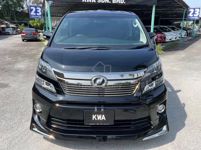 2013 Toyota VELLFIRE 2.4 ZP SUNROOF 2P/DOOR 8SEAT - 2