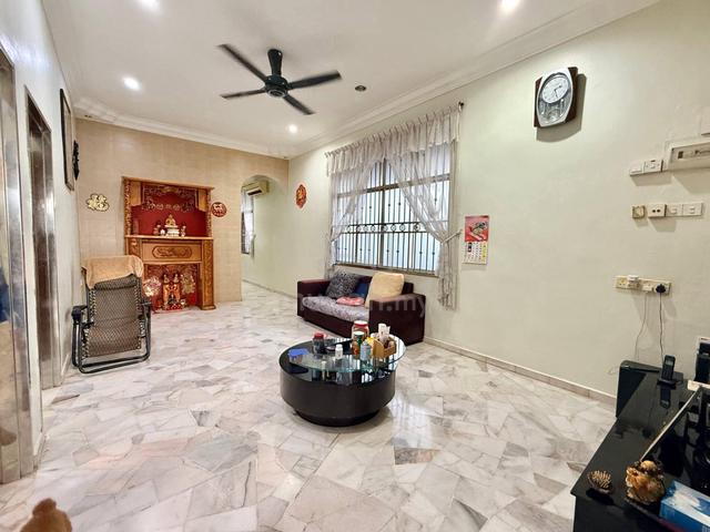 Taman Teratai Jalan Lumpit Single Storey Terrace End Lot Unblock View 1