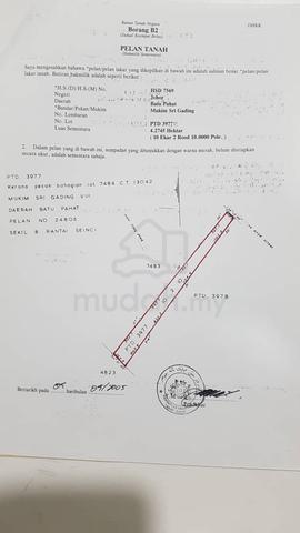 Ayer hitam town area land for sale 1