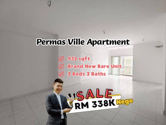 Permas Ville Apartment Brand New Bare Unit - Apartment / Condominium ...