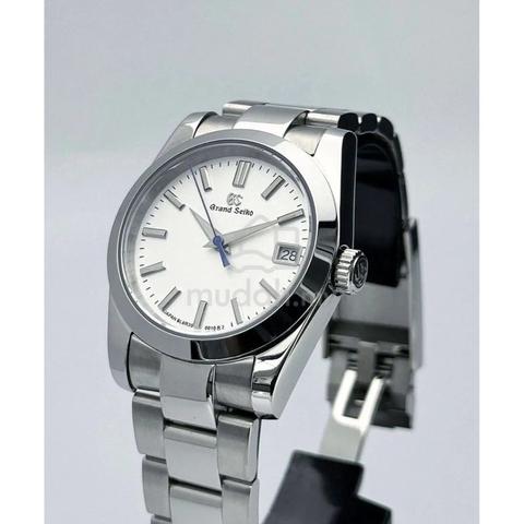 Custom Grand S. Mod 36mm White GS Blue Seconds - photo 6 of 6