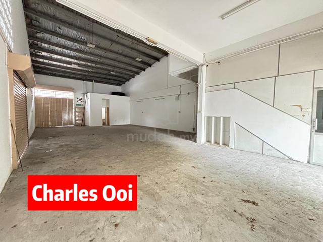 Perai 1.5 Storey Corner Light Industry Rent | Extra Land | Nagasari 1
