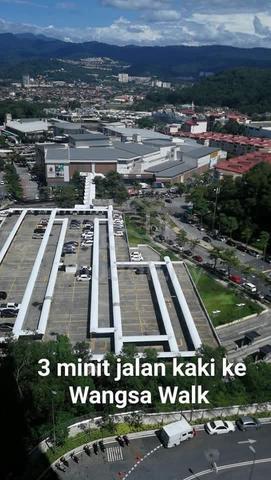 Bilik Sewa Wanita Wangsamas Wangsa Maju KL, 3 minit ke LRT 5