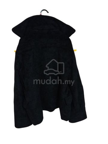 138.Alviero Martini Black Wool Winter Coat Jacket - photo 3 of 6