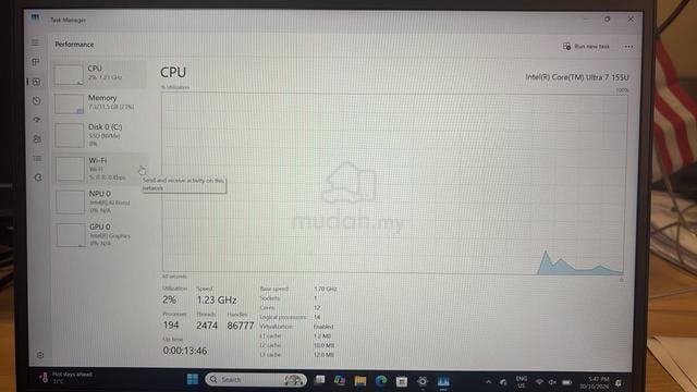 Lenovo ThinkPad T14 Gen 5 Ultra 7 - photo 3 of 6