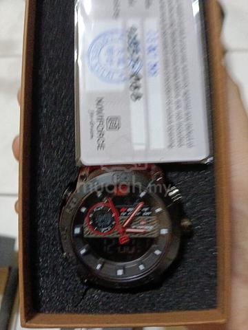 NAVIFORCE Men's Black Red Sports Watch - photo 4 of 6