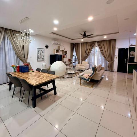 Kempas Utama 2 Storey Cluster House 33x75 Renovated Freehold Skudai 1