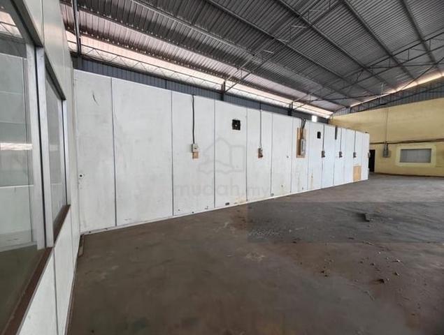 1 storey warehouse tasek gelugor 15520sf rare nice for rent penang 1