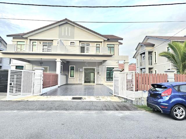 [FREEHOLD] Semi D double storey terrace Taman Merlimau Emas for sale 1