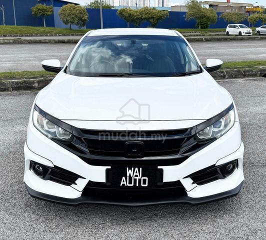 2018 Honda CIVIC 1.5 TC TURBOCHARGED (A) WARRANTY - 2
