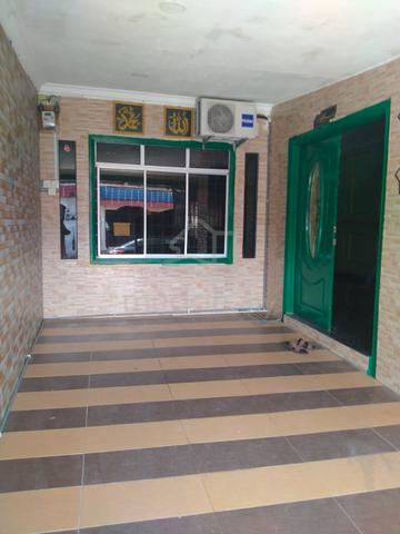[FREEHOLD/FULLY TILES]Teres Setingkat tmn Serkam maju MERLIMAU MELAKA 1