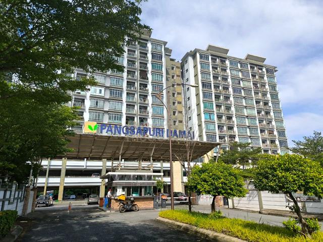 Apartment For Rent, 3 Bedroom, 971 Sq.ft, Pangsapuri Damai, Shah Alam ...