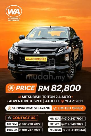 2021 Mitsubishi TRITON 2.4 VGT ADVENTURE X (A) - 1