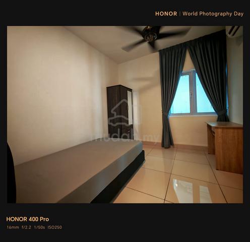 Aurora Residence Small room Taman Puchong Prima Near to LRT For Rent 1