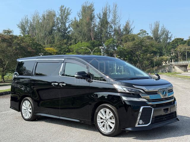 2015 Toyota VELLFIRE 2.5 (A) FULL SERVICE RECORD - 2