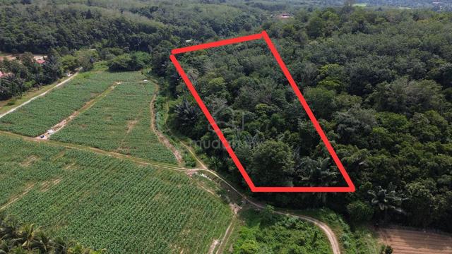 2.7 ekar Tanah boleh buat Rumah kuala Kangsar Perak 1
