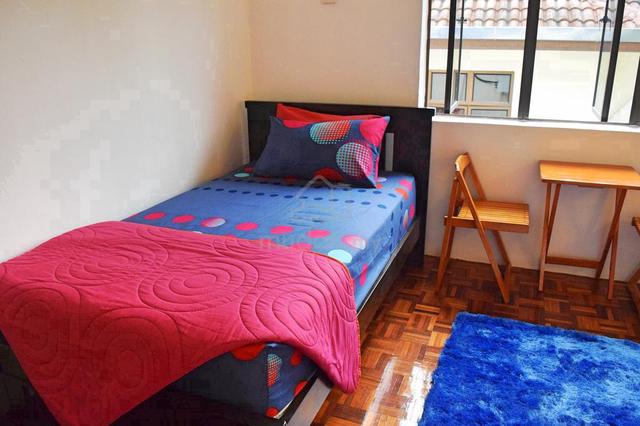 Single Room+Private Bathroom😍Furnished Balakong Bukit Belimbing AEON 1