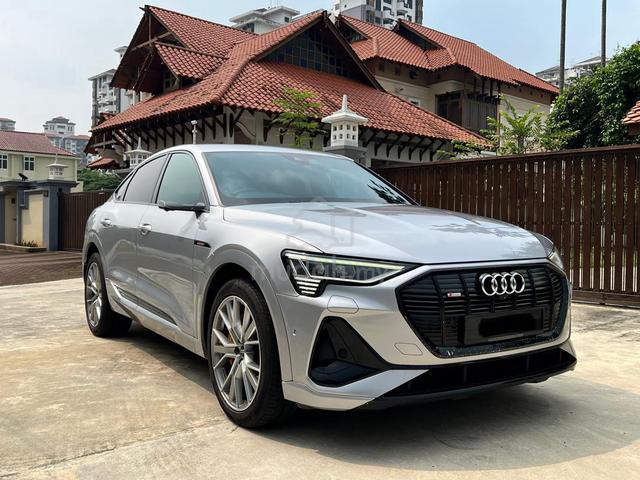 2021 Audi E-TRON 55 QUATTRO S-LINE EV/ 90% Battery - 1