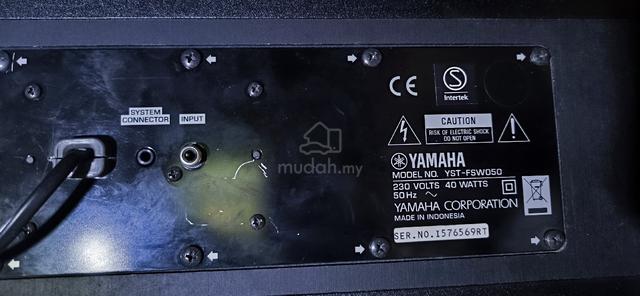 Yamaha subwoofer  - photo 2 of 4